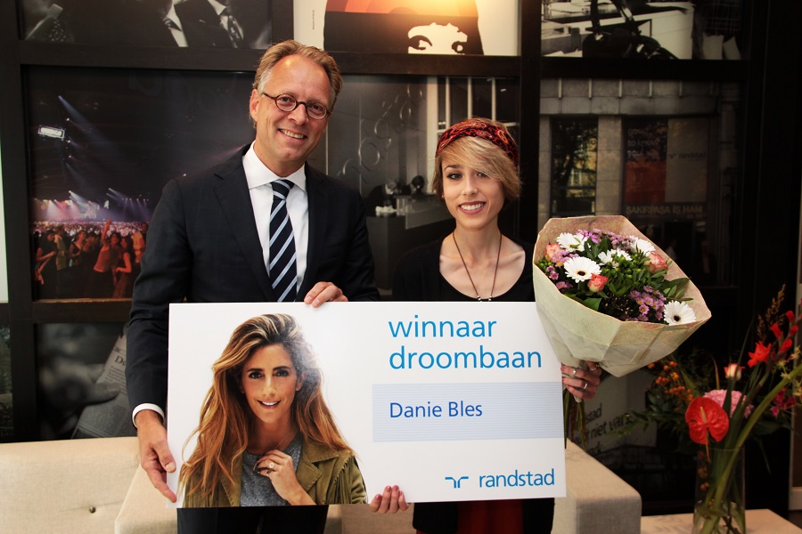 Prijswinnares Rebeca en Jeroen Zwinkels