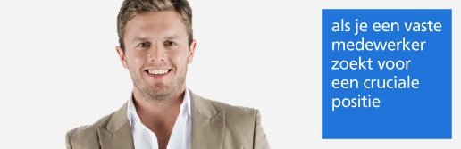 We vinden een oplossing: vaste medewerker cruciale positie