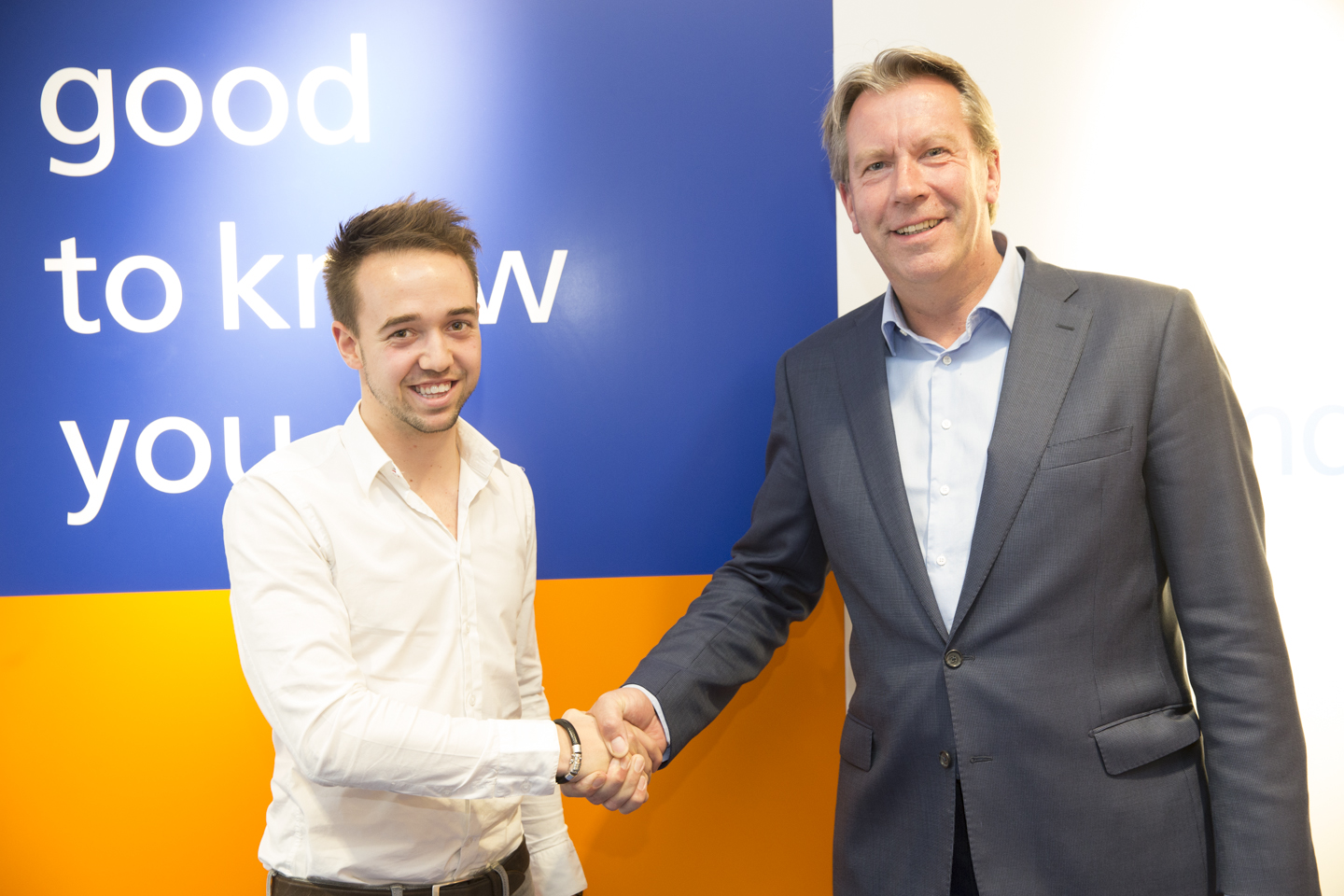 steun voor racetalent Dennis van de Laar